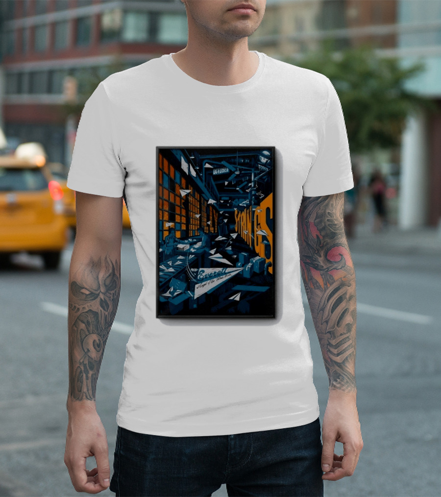 Billy Strings Everett WA Tour October 9 10 2026 Angel Of The Winds Arena T-Shirt