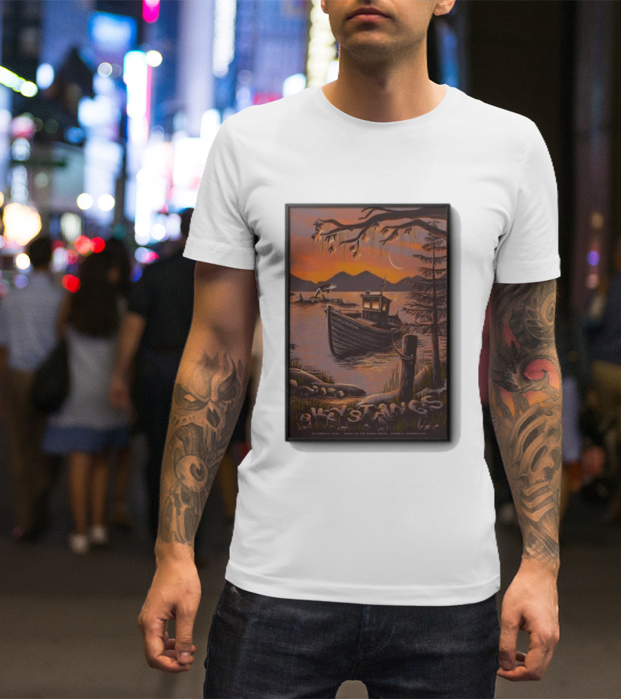 Billy Strings Everett Washington Oct 10 2026 Angles Of The Winds Arena T-Shirt