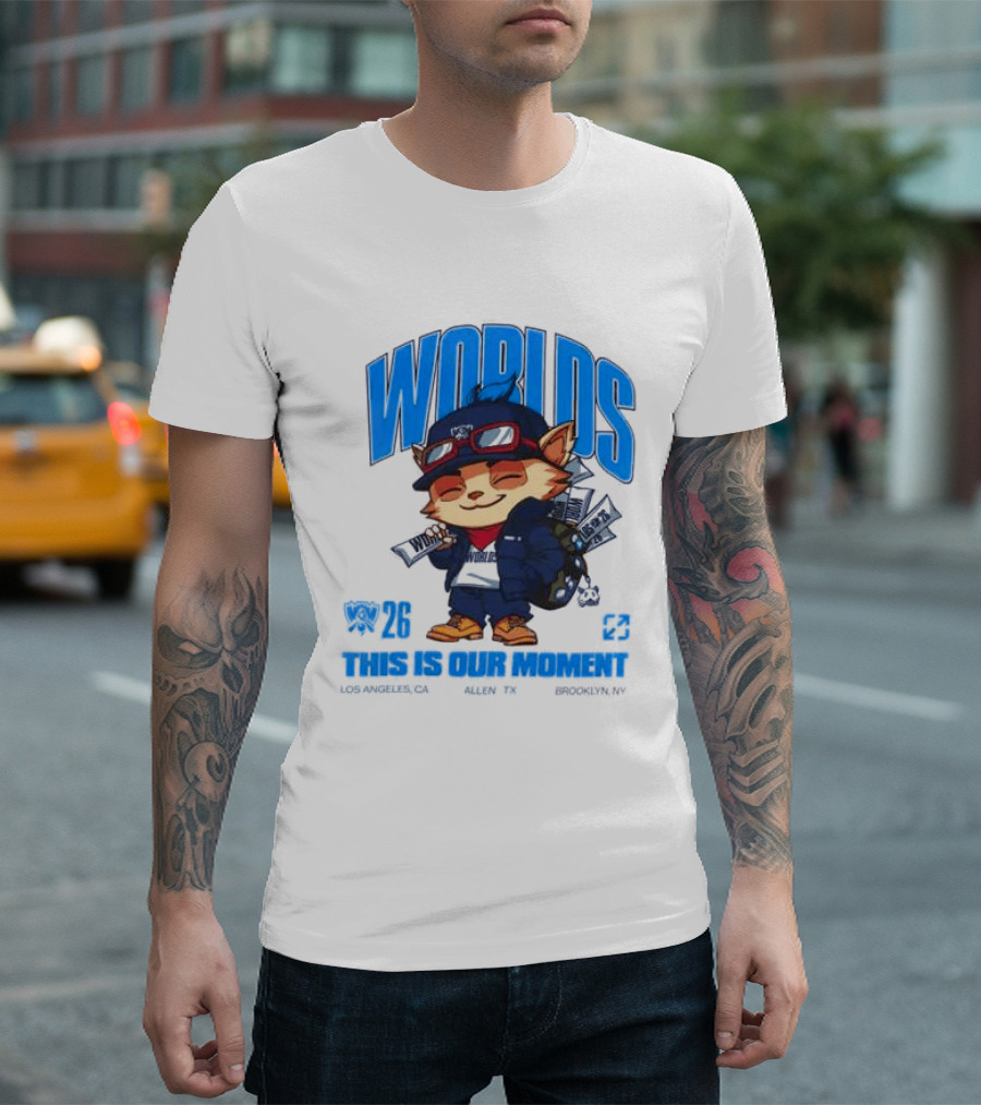 Worlds 2026 This Is Our Moment Riot Games Store T-Shirt