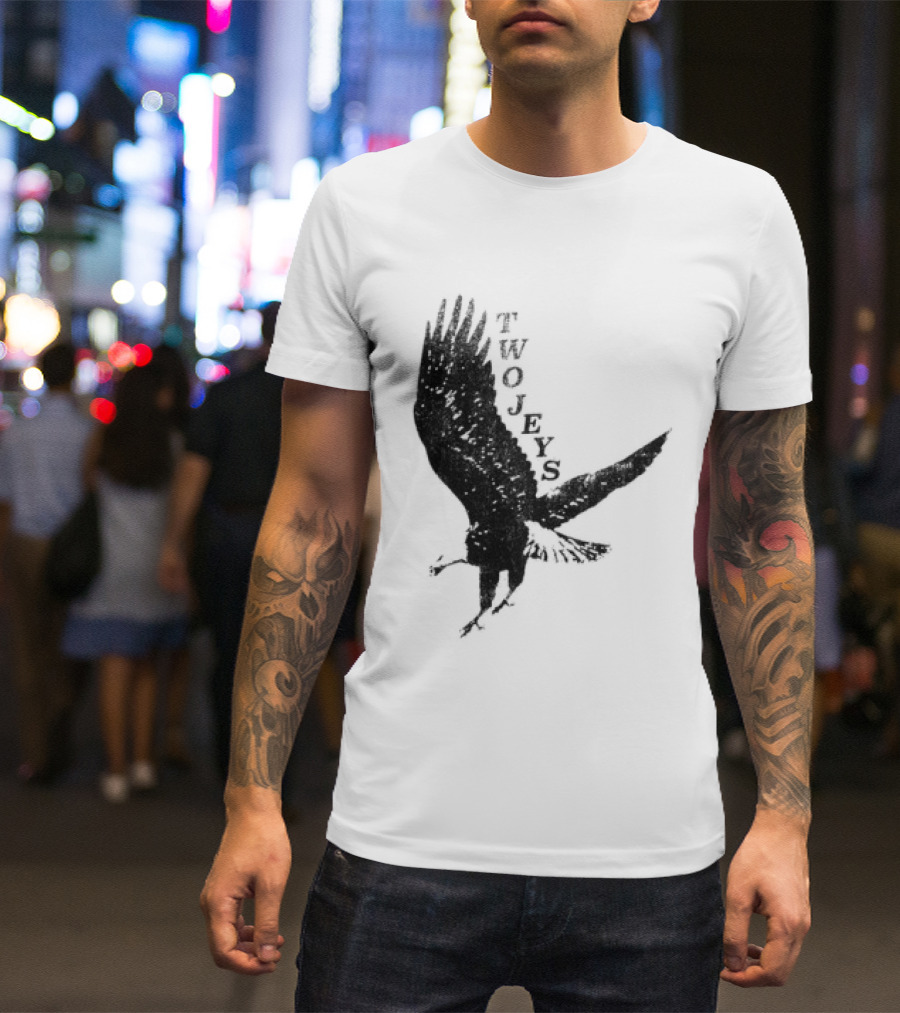 Twojeys Eagles Don't Fly With Pigeons Soar Above T-Shirt