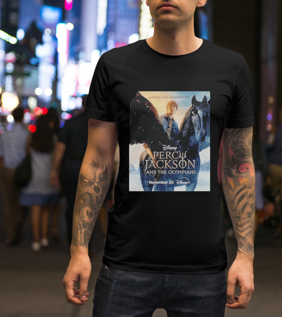 Percy Jackson And The Olympians A Titan's Curse A Hero's Destiny November 20 Disney+ T-Shirt