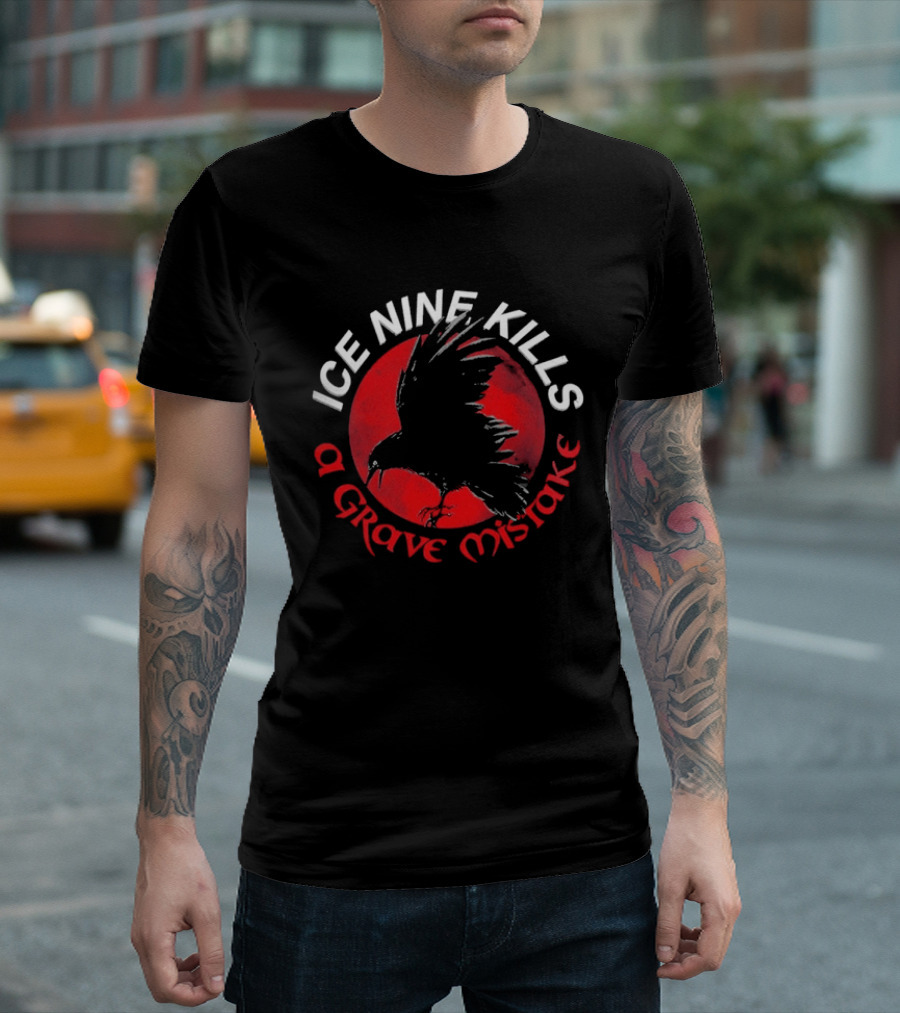 Ice Nine Kills A Grave Mistake Horrorwood Cinema Series T-Shirt