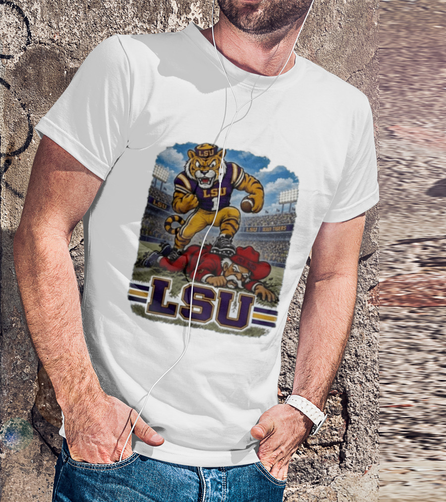LSU Tigers Victory Over Ole Miss Rebels 2026 Football Rivalry T-Shirt