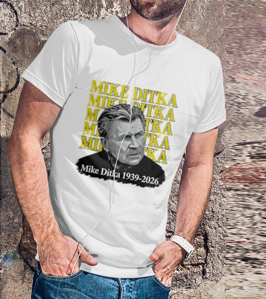 Mike Ditka Da Coach Chicago Bears 1939 2023 In Loving Memory T-Shirt