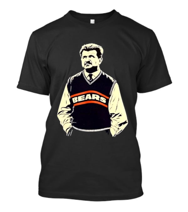 Legends DA Coach Chicago Bears Mike Ditka Bears Vest T-Shirt