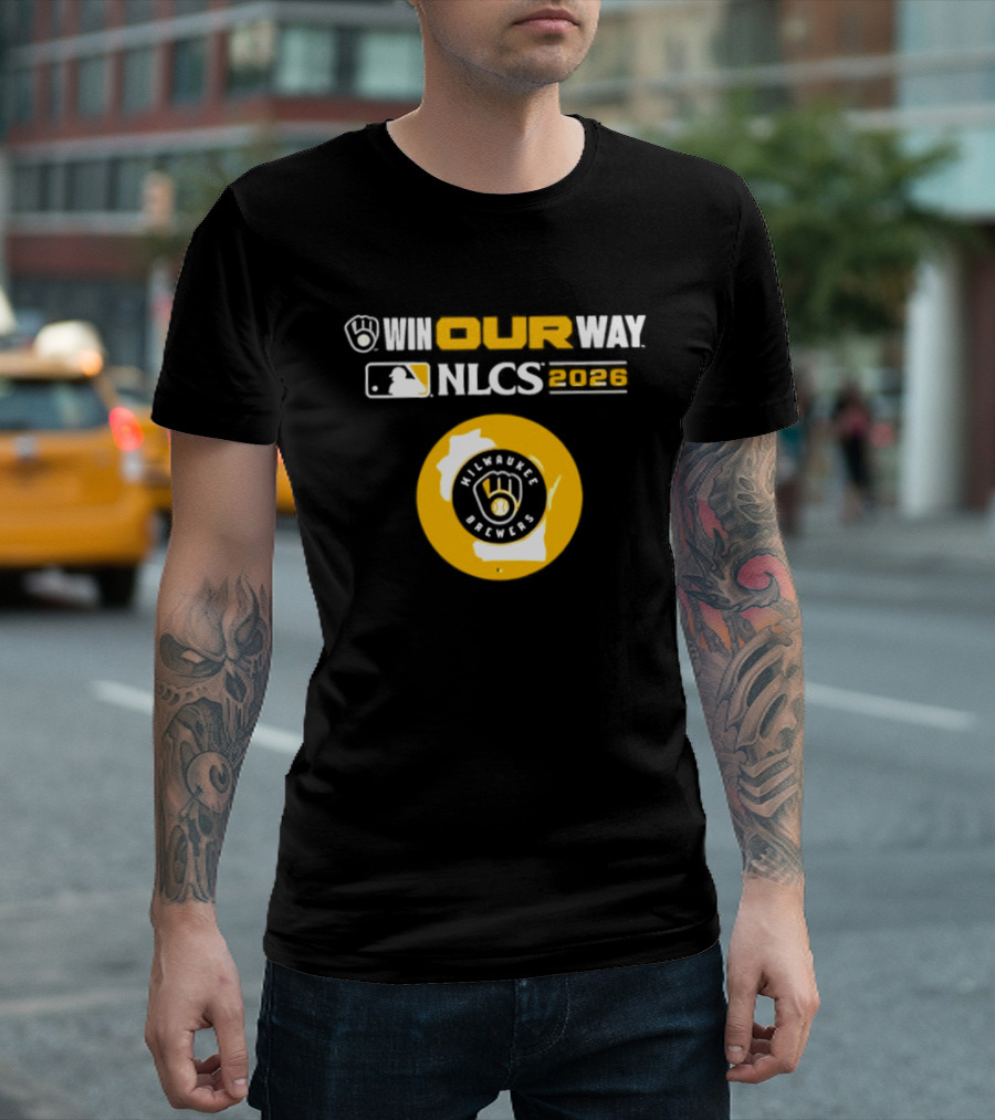 Milwaukee Brewers Win Our Way NLCS 2026 T-Shirt