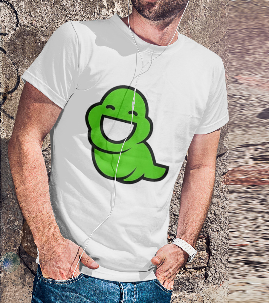 Homestuck John Egbert Slime Ghost Green Smiling T-Shirt