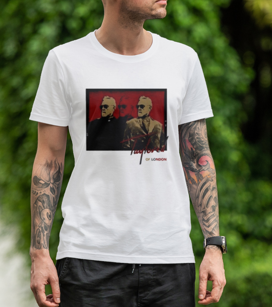 Queen Taylored Triptych By London T-Shirt