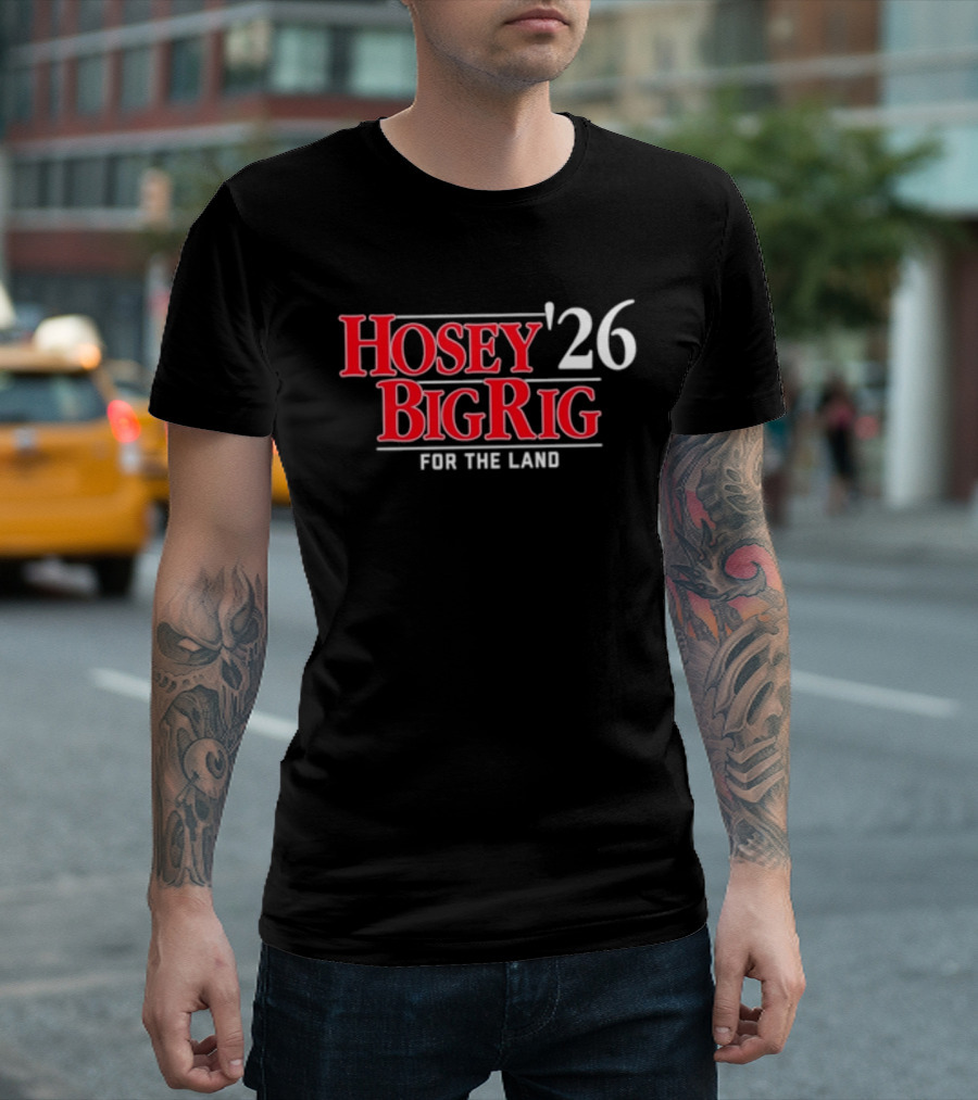 Cleveland Guardians Hosey Big Rig '26 For The Land T-Shirt