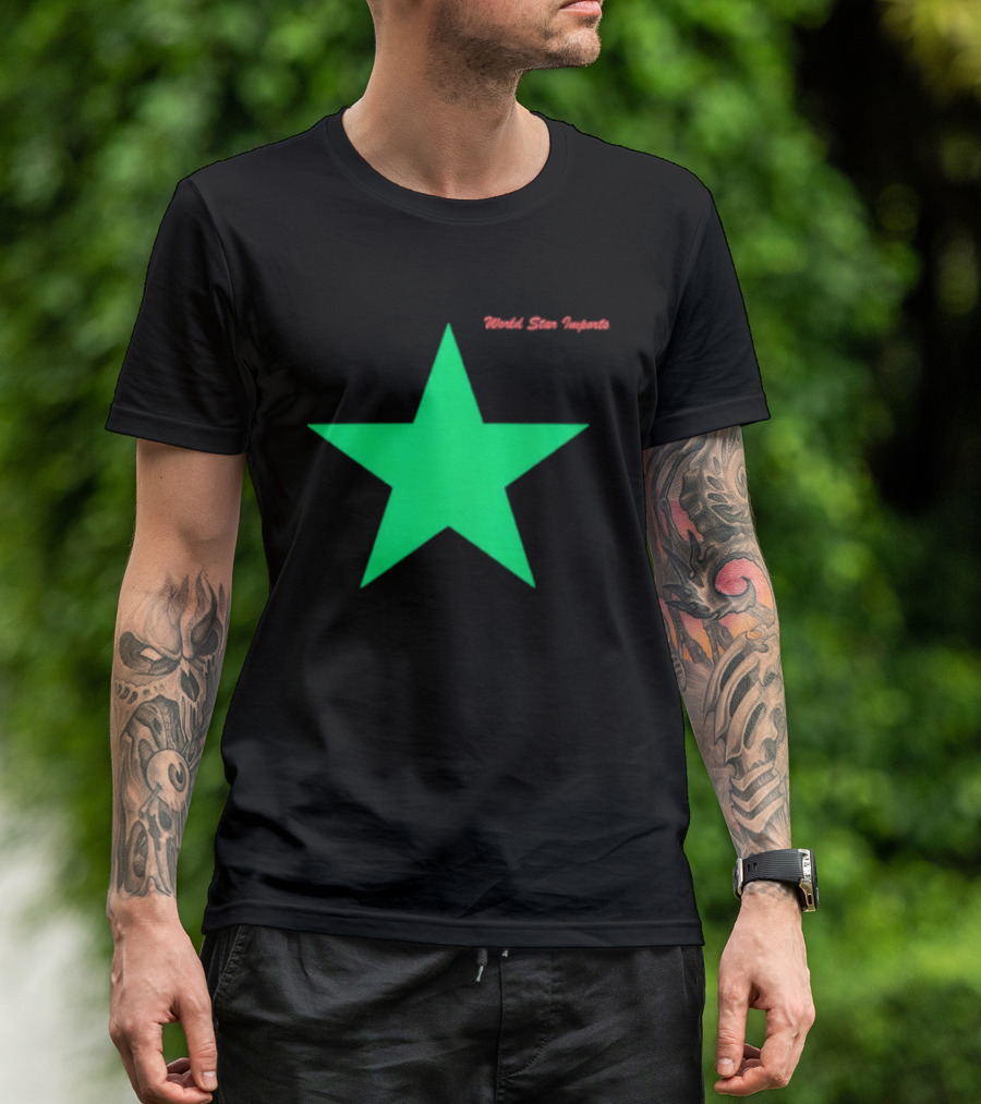 Justin Bieber World Star Imports Studio City Star T-Shirt