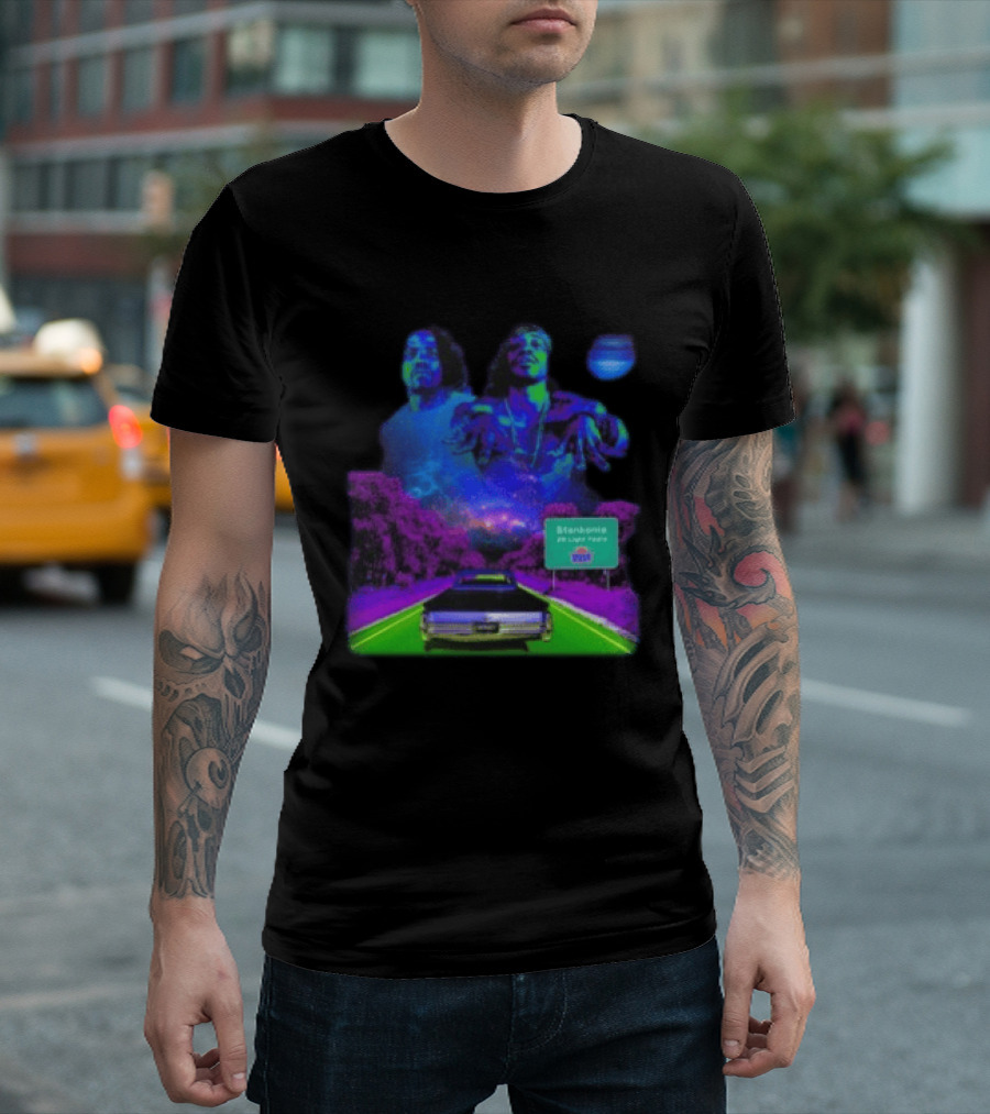 Outkast Stankonia 25 Light Years Highway Album T-Shirt