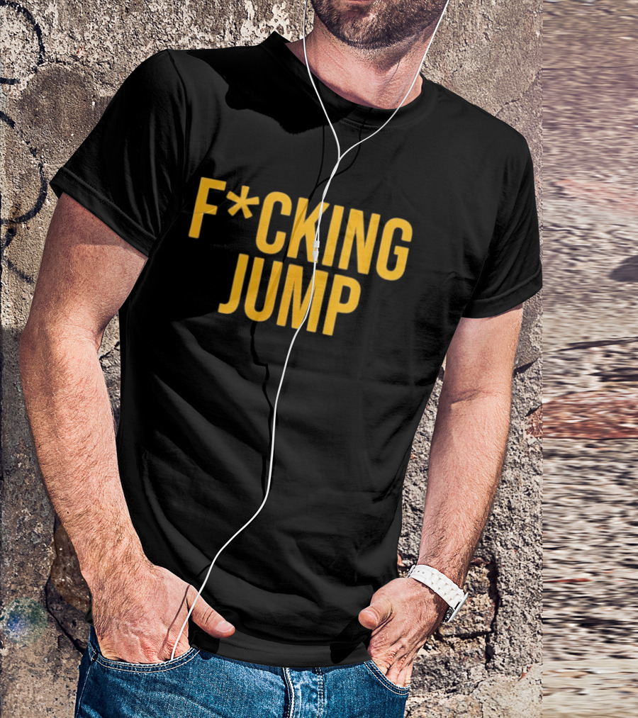 Iowa Hawkeyes Football F*cking Jump T-Shirt