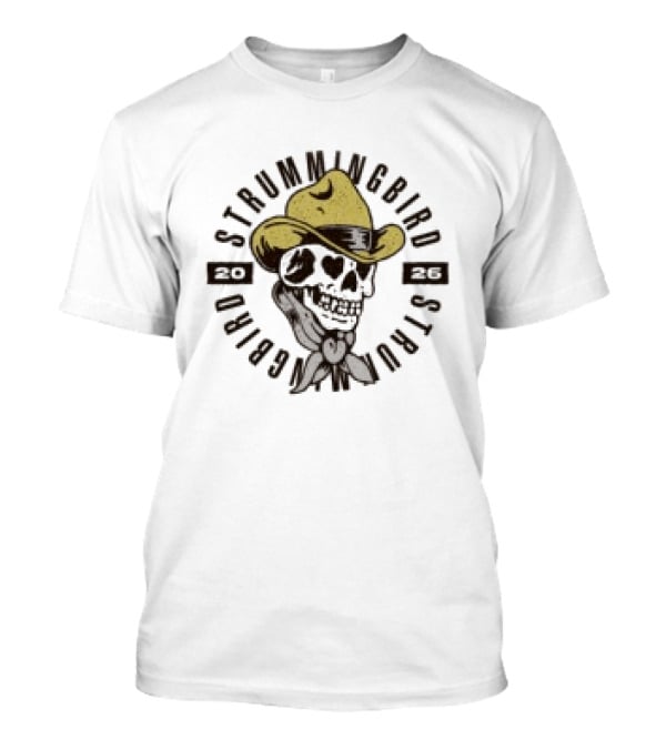 Strummingbird Store Cowboy Skull Western T-Shirt