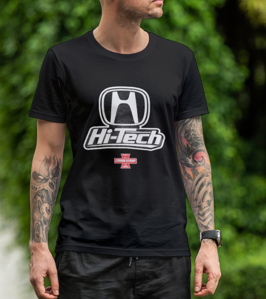 Hi Tech Cough Syrup Parody Honda T-Shirt