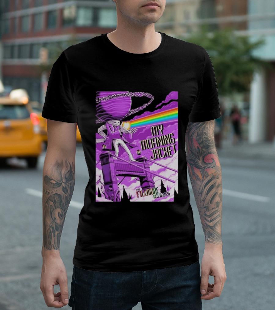 The Fillmore October 11th 2026 My Morning Jacket Psychedelic Event T-Shirt