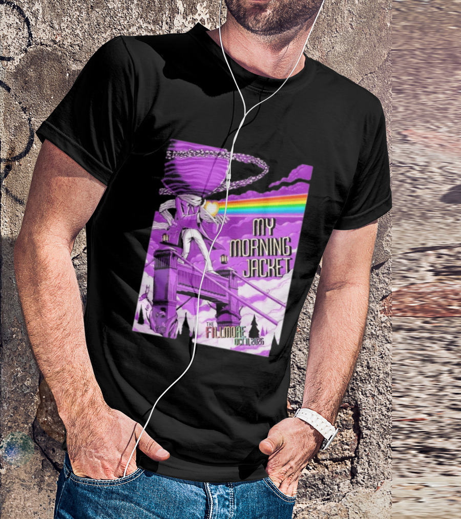 The Fillmore October 11th 2026 My Morning Jacket Psychedelic Event T-Shirt