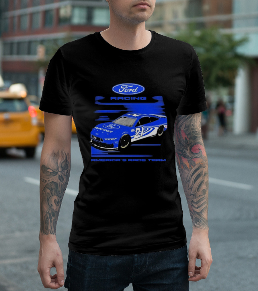 Ford Racing Nascar 21 America's Race Team T-Shirt