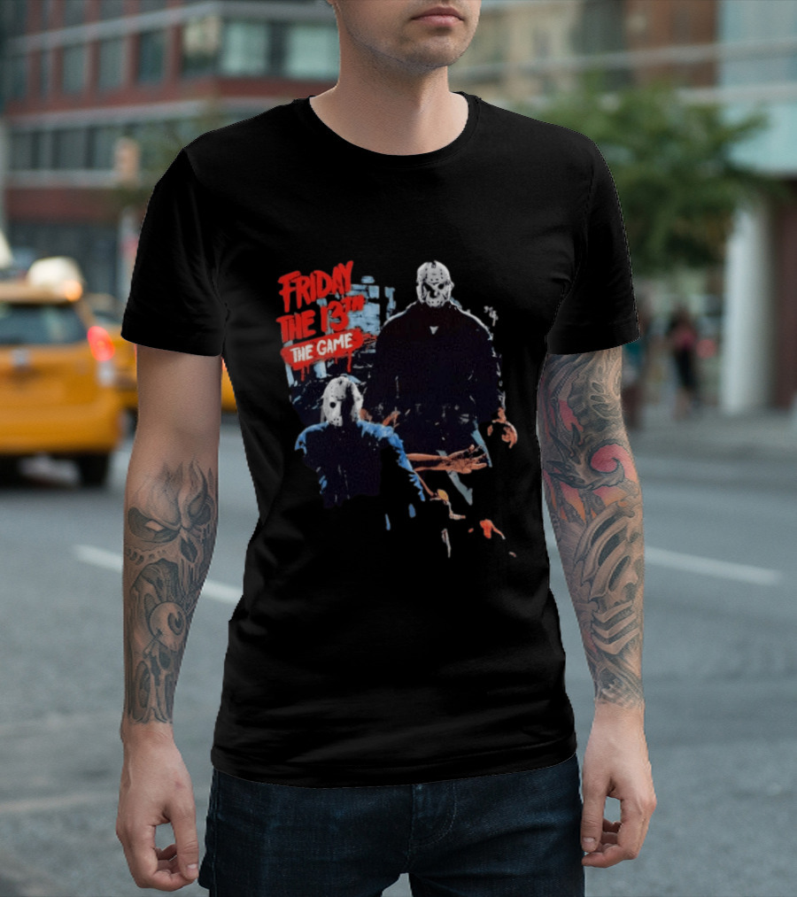 Friday The 13th The Game Jason Voorhees Horror Classic Masked T-Shirt