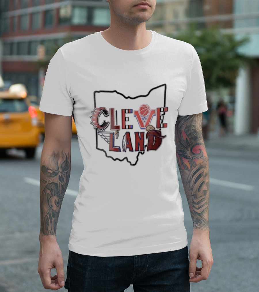 Cleveland Cavaliers Ohio Basketball Team Spirit T-Shirt