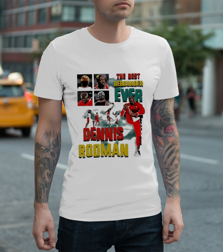 Dennis Rodman The Best Rebounder Ever Chicago Bulls Legend T-Shirt