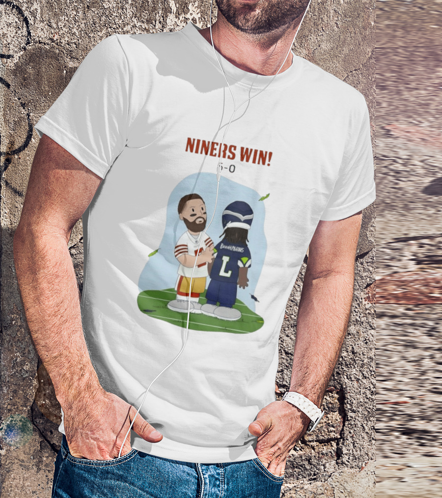 Niners Win 5 0 Bh Pigeons San Francisco 49ers Football T-Shirt