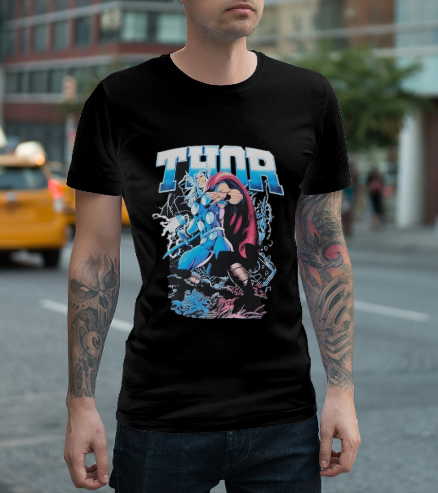 Thor Marvel Comic Vintage Art Exclusive T-Shirt