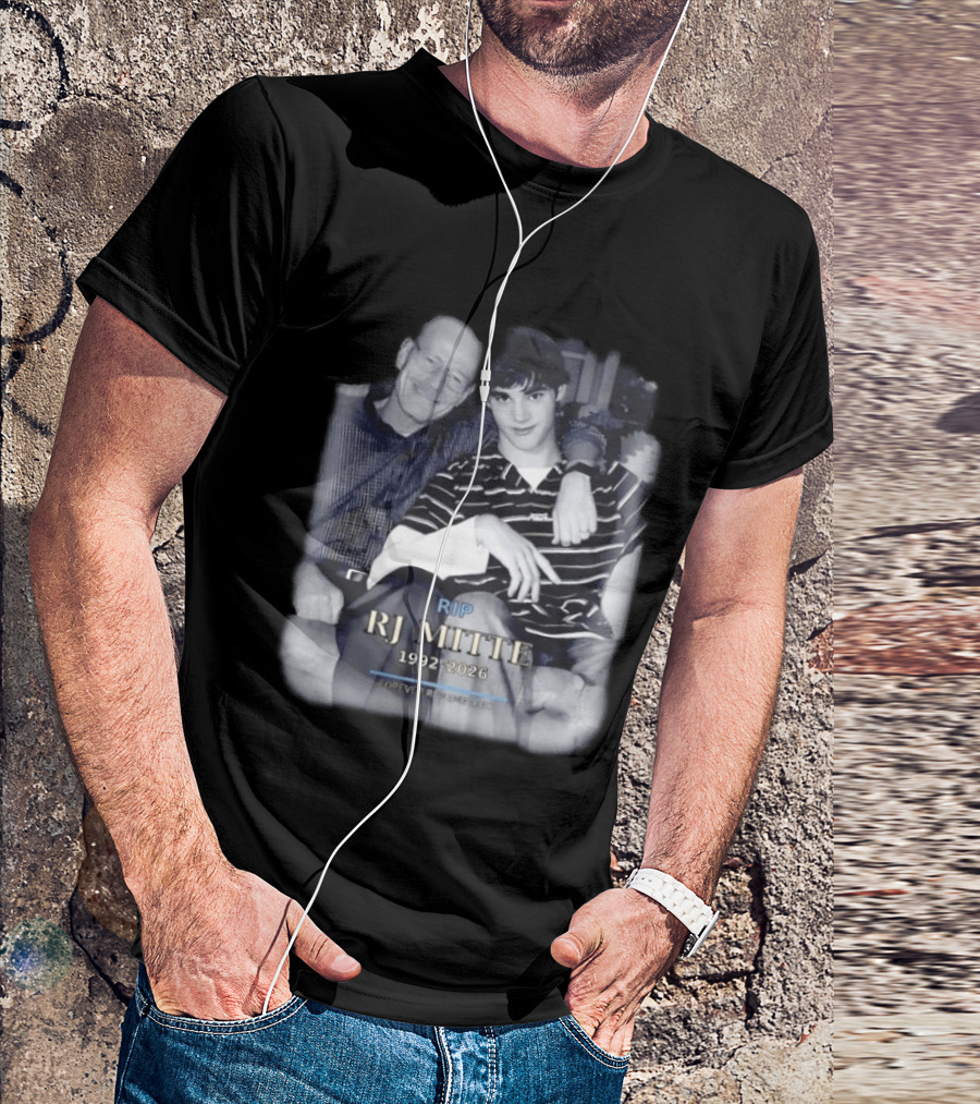 RIP RJ Mitte 1992 2026 Forever Remembered Breaking Bad Memorial T-Shirt