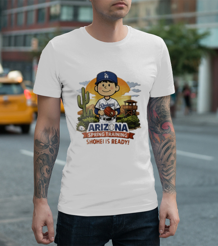 Los Angeles Dodgers Arizona Spring Training Shohei Is Ready T-Shirt