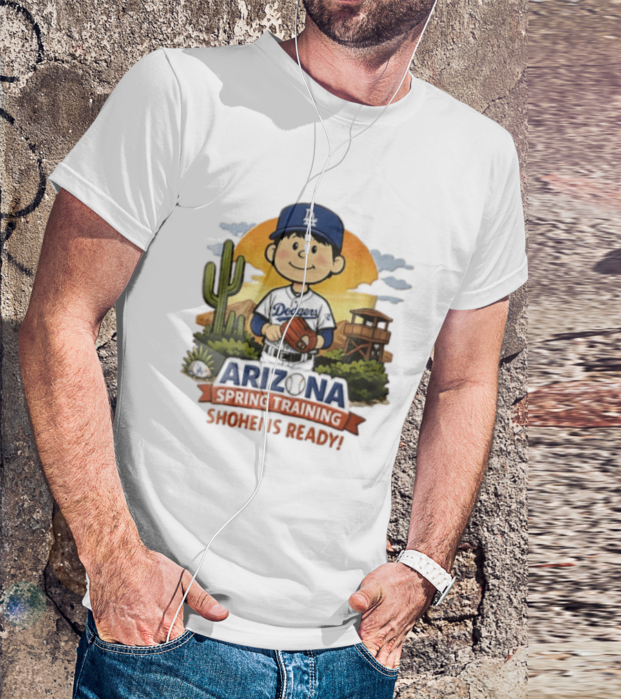 Los Angeles Dodgers Arizona Spring Training Shohei Is Ready T-Shirt