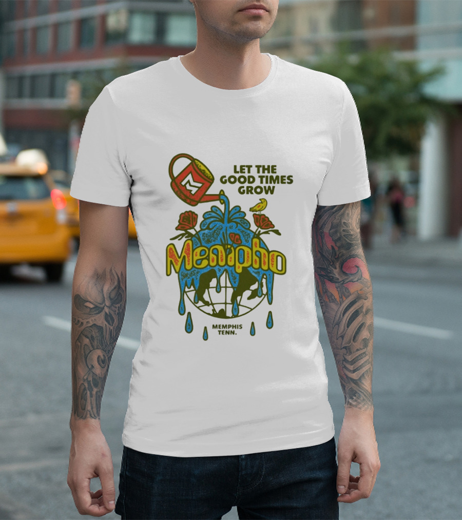 Mempho Music Festival 2026 Let The Good Times Grow Memphis Tenn T-Shirt