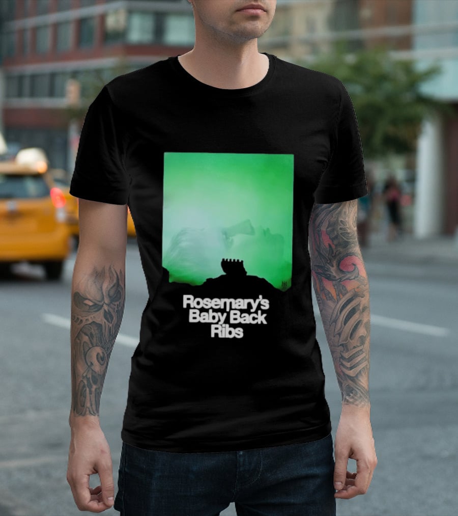 Rosemary's Baby Back Ribs Horror Movie T-Shirt