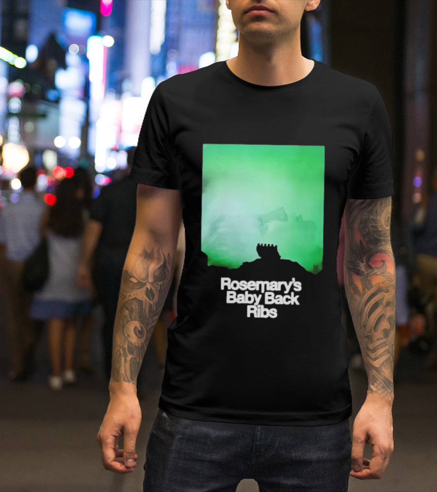 Rosemary's Baby Back Ribs Horror Movie T-Shirt