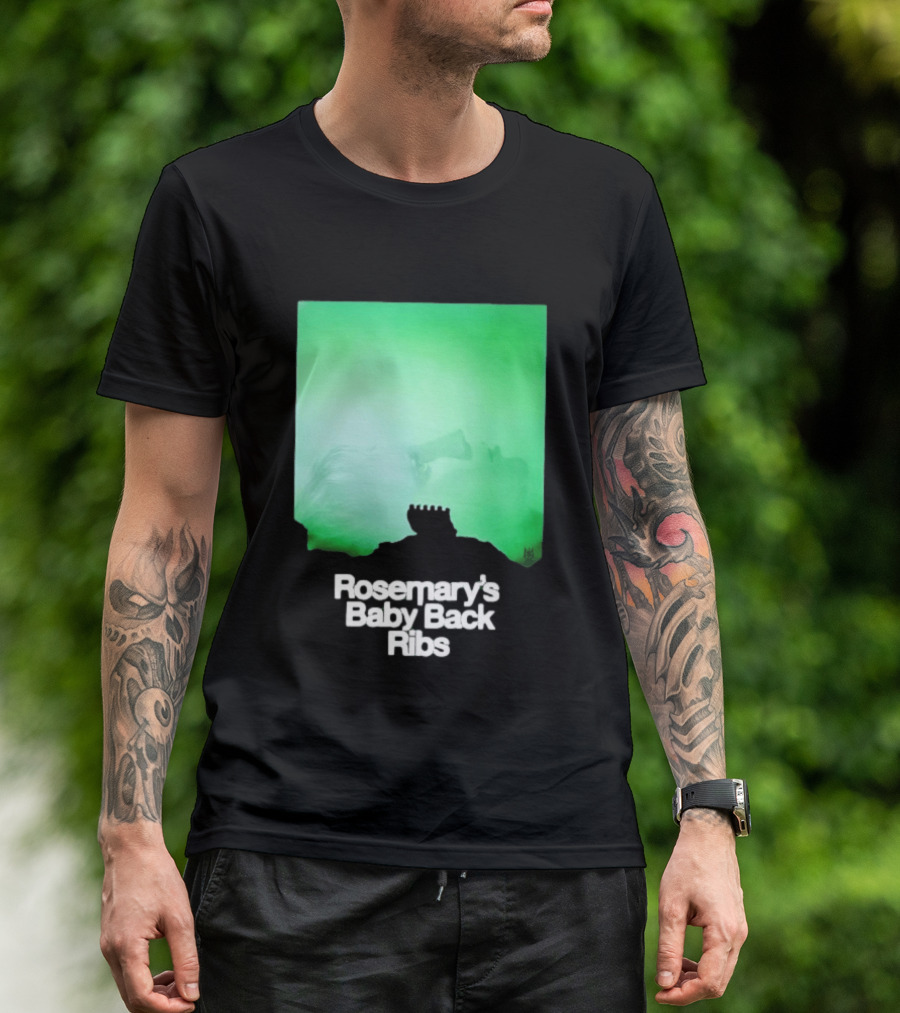 Rosemary's Baby Back Ribs Horror Movie T-Shirt
