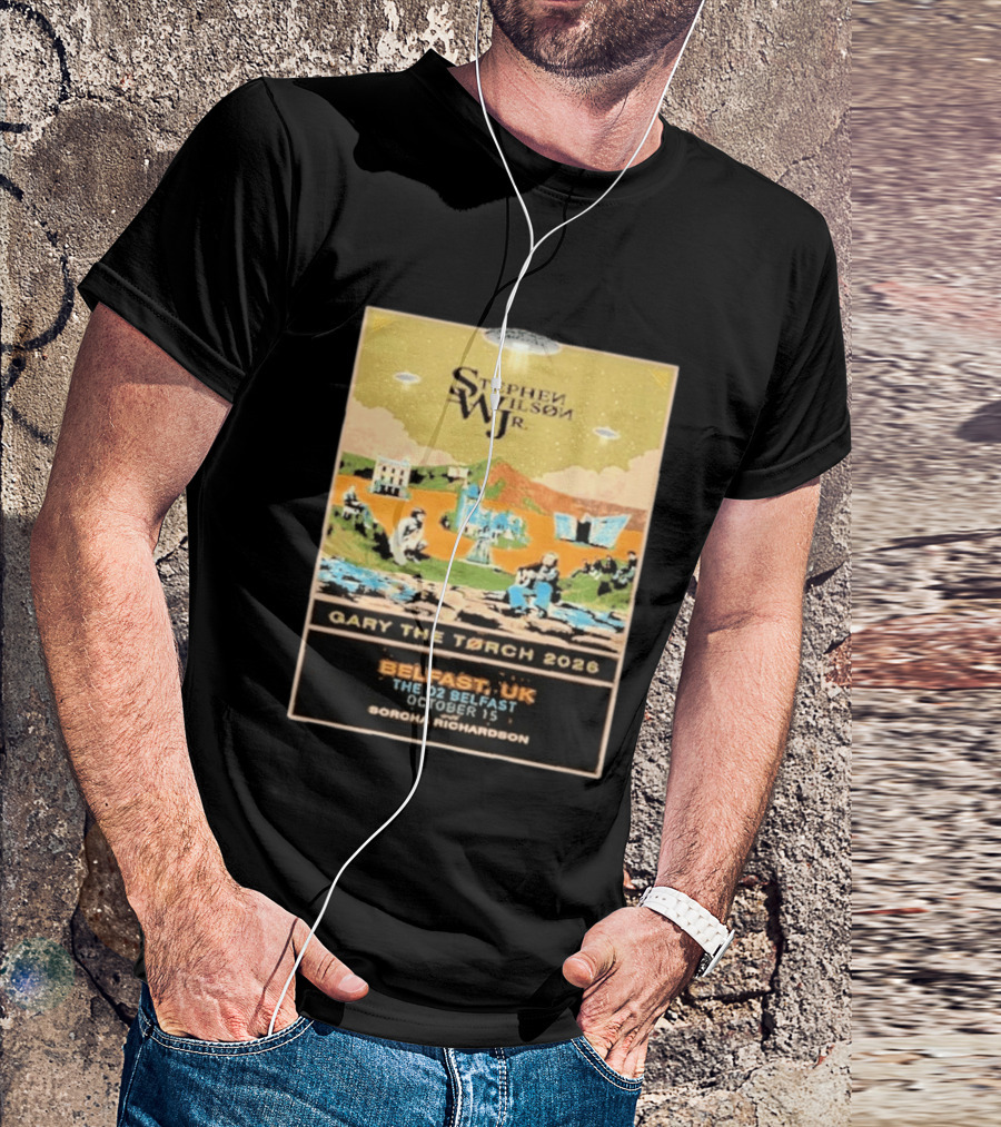 Stephen Wilson Jr Belfast UK Event 2026 The O2 Belfast October 15 Featuring Sorcha Richardson T-Shirt