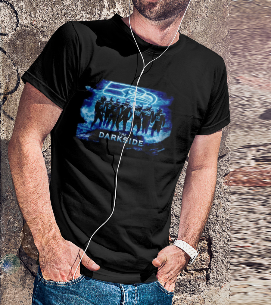 Seattle Seahawks The Darkside NCAA Football Team Fantasy T-Shirt