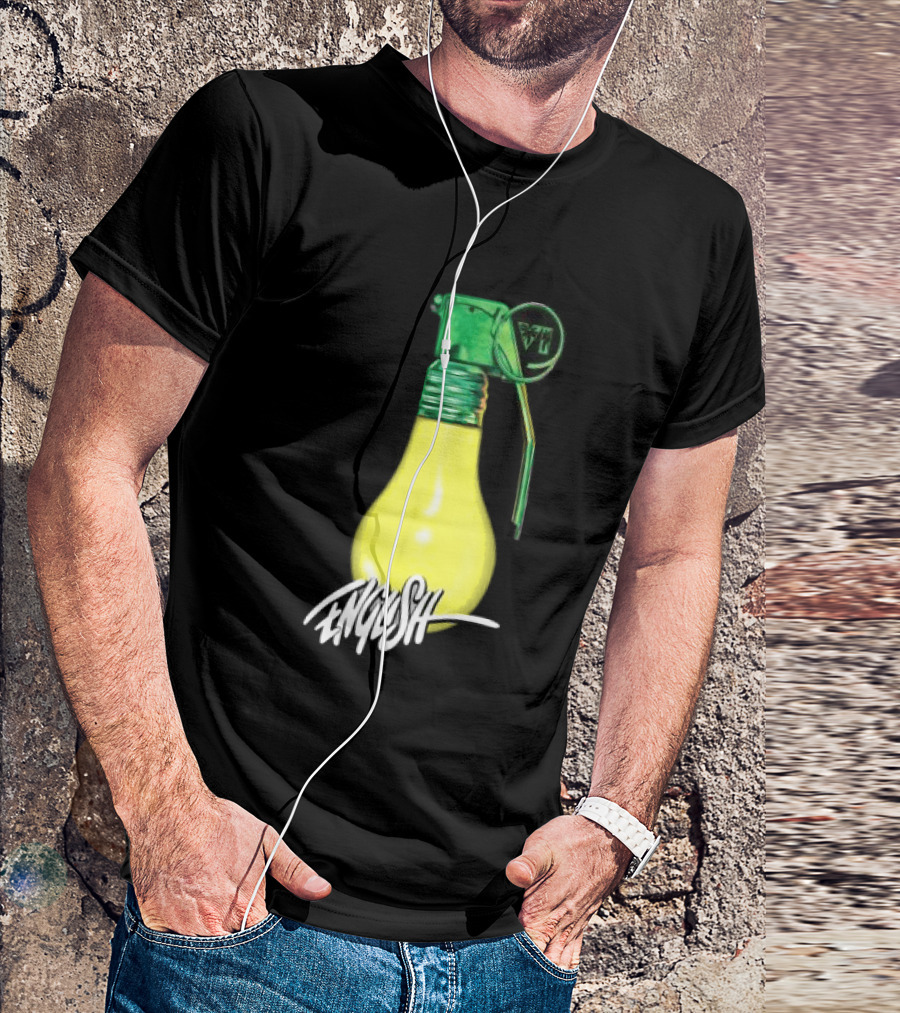 Wynwood Walls Store Ron English Light Bulb Grenade T-Shirt