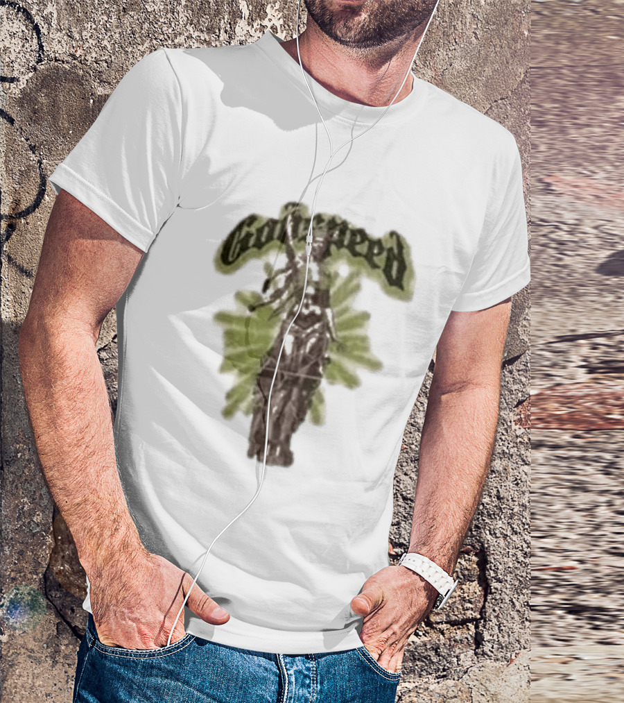 Godspeed Slizzy Vvs Statue T-Shirt