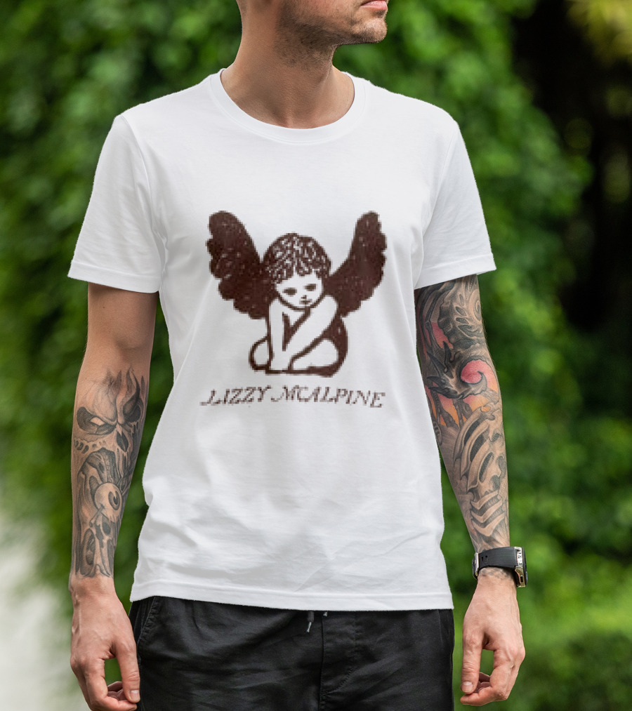 Lizzy Mcalpine Angel Wings T-Shirt