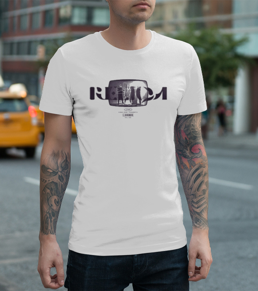 Nuclear Blast Reliqa High Risc Thoughts TV Static White T-Shirt