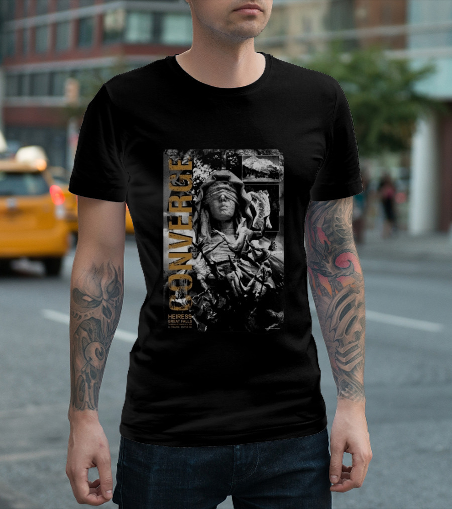 Converge Heiress Great Falls Seattle October 15 2026 Limited Edition T-Shirt