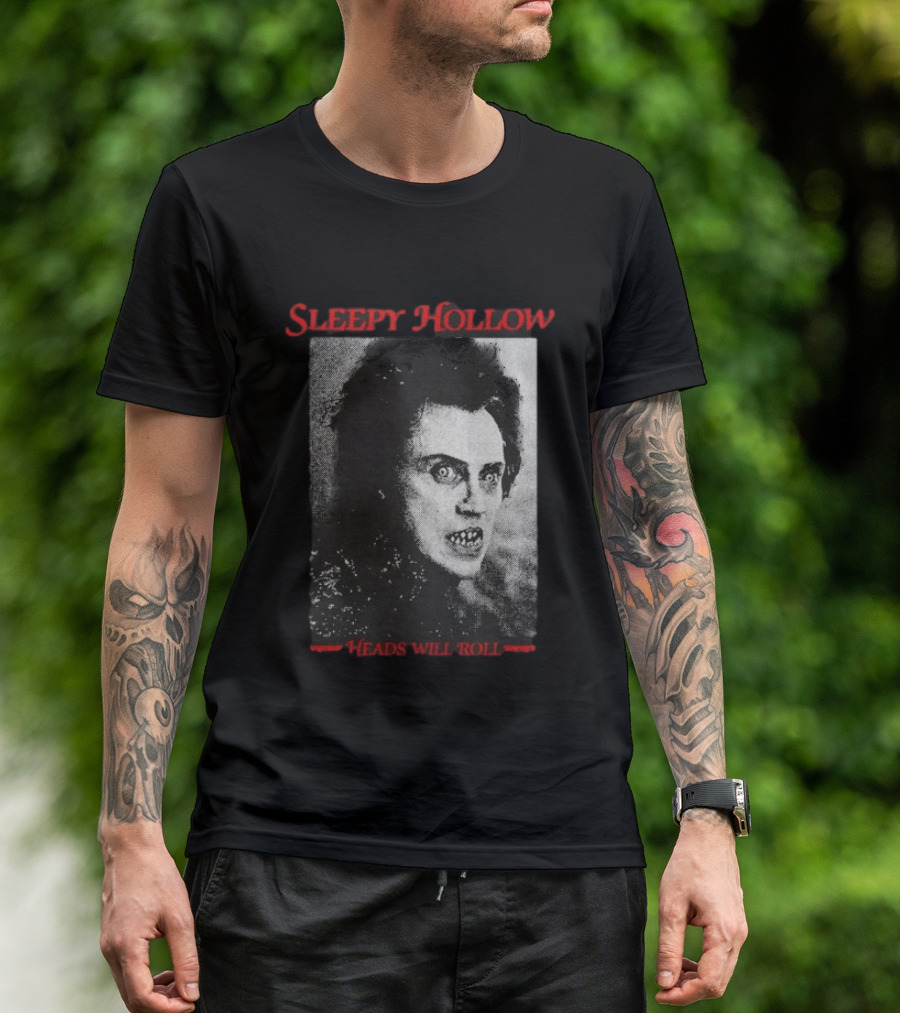 Sleepy Hollow Heads Will Roll Vintage Horror T-Shirt