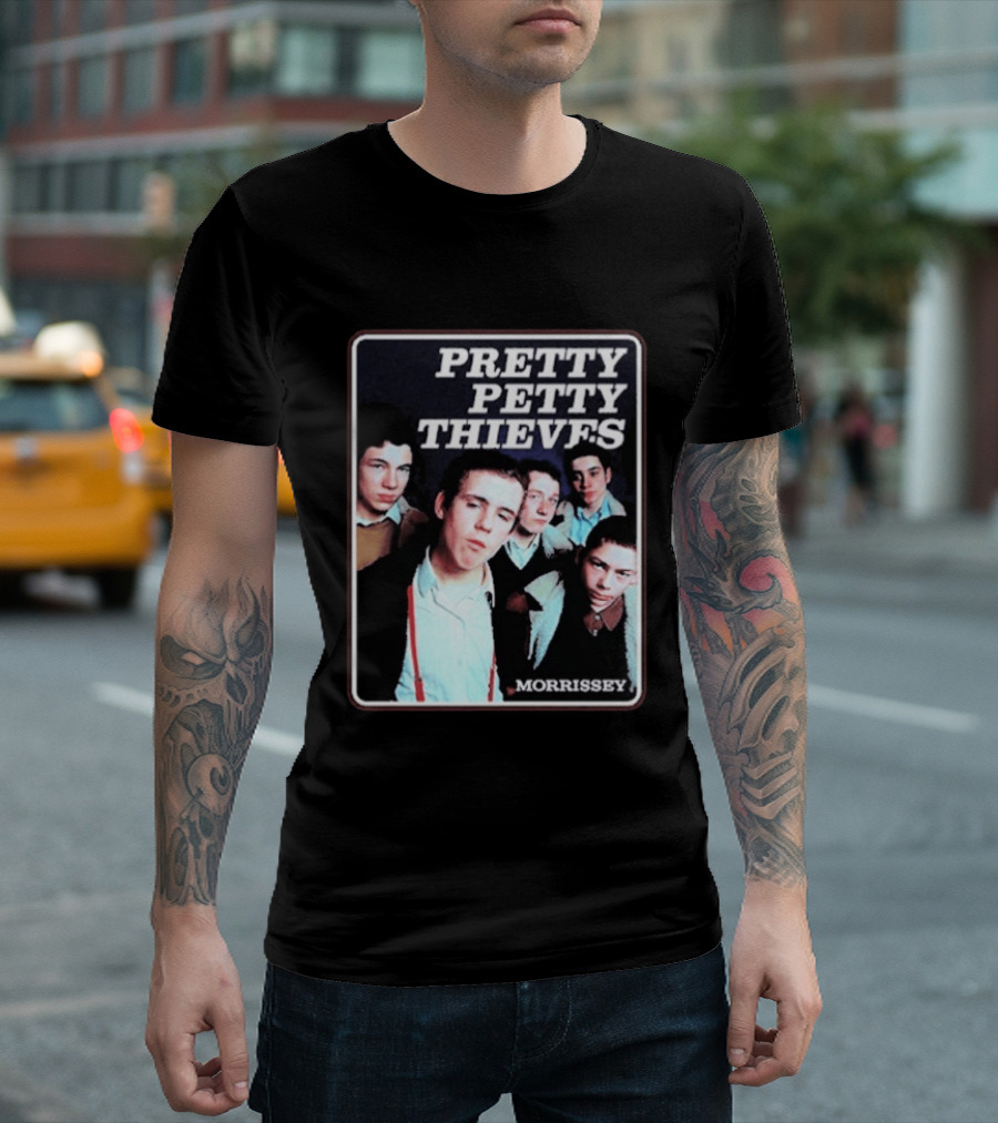 Pretty Petty Thieves Morrissey Band Photography T-Shirt