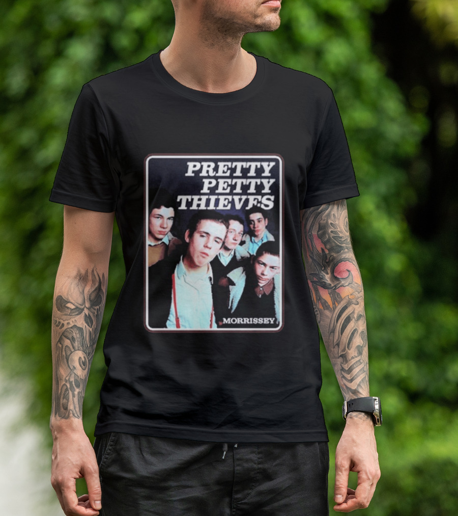 Pretty Petty Thieves Morrissey Band Photography T-Shirt