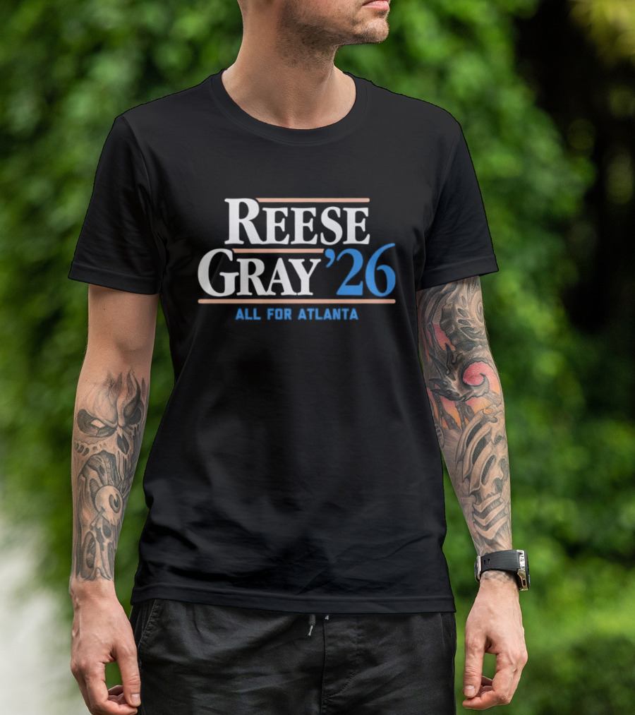 Reese Gray 26 All For Atlanta Dreams T-Shirt