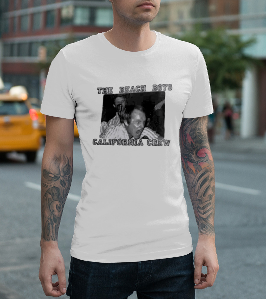 The Beach Boys California Crew Vintage Concert Photo T-Shirt