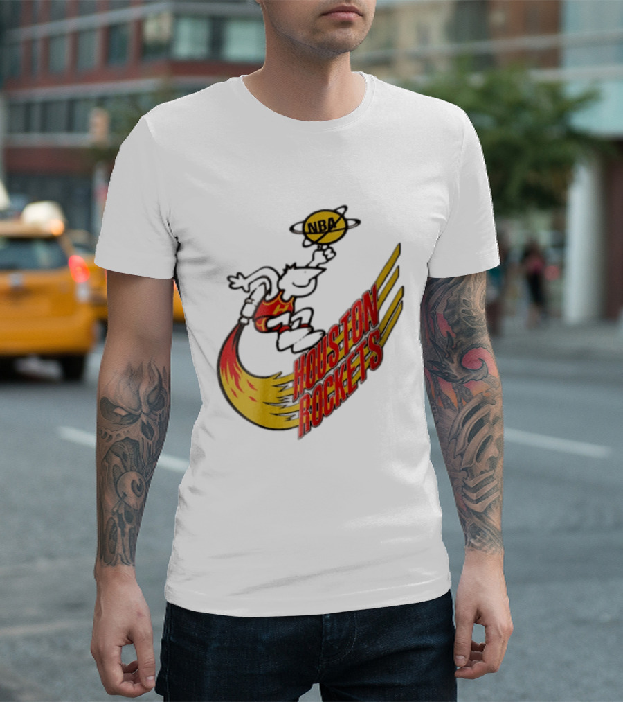Houston Rockets NBA Turbo Basketball T-Shirt