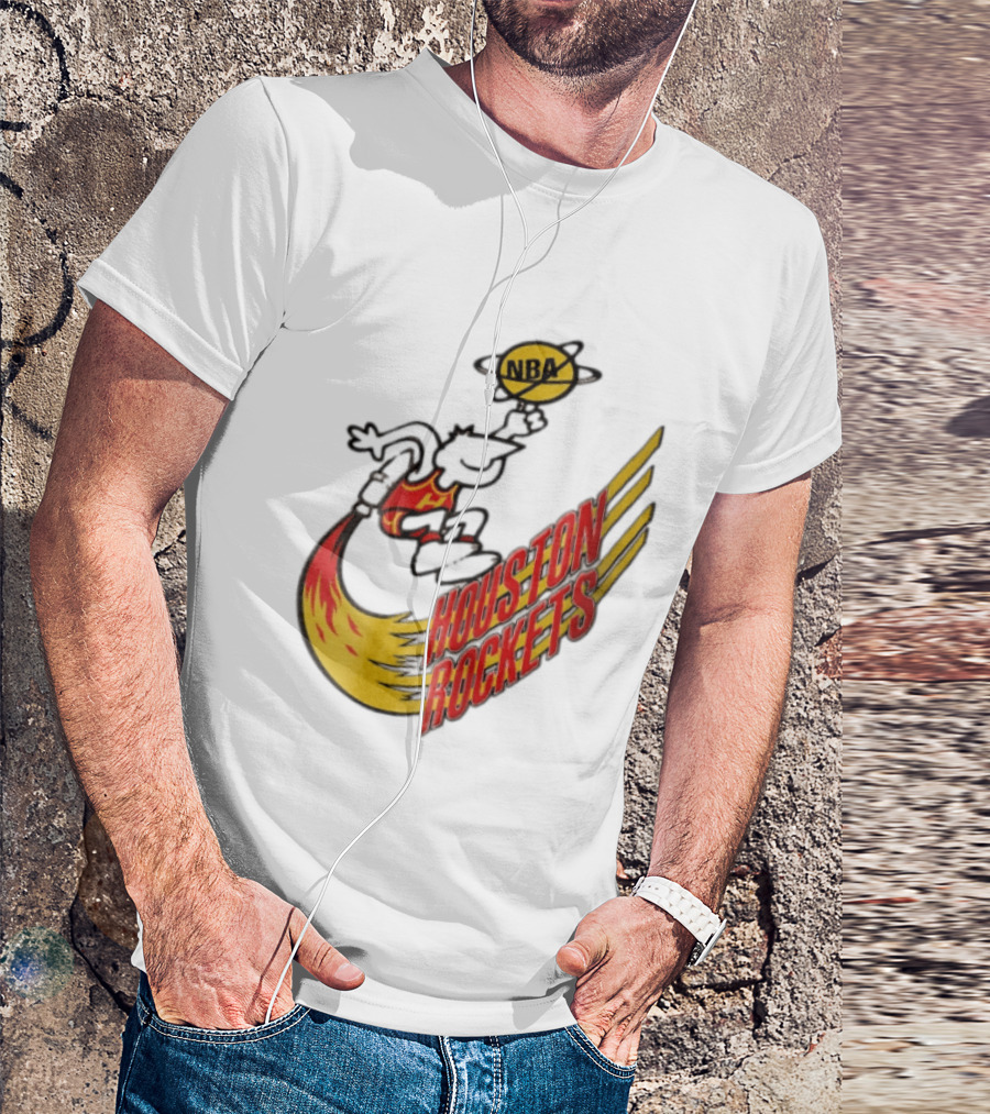 Houston Rockets NBA Turbo Basketball T-Shirt