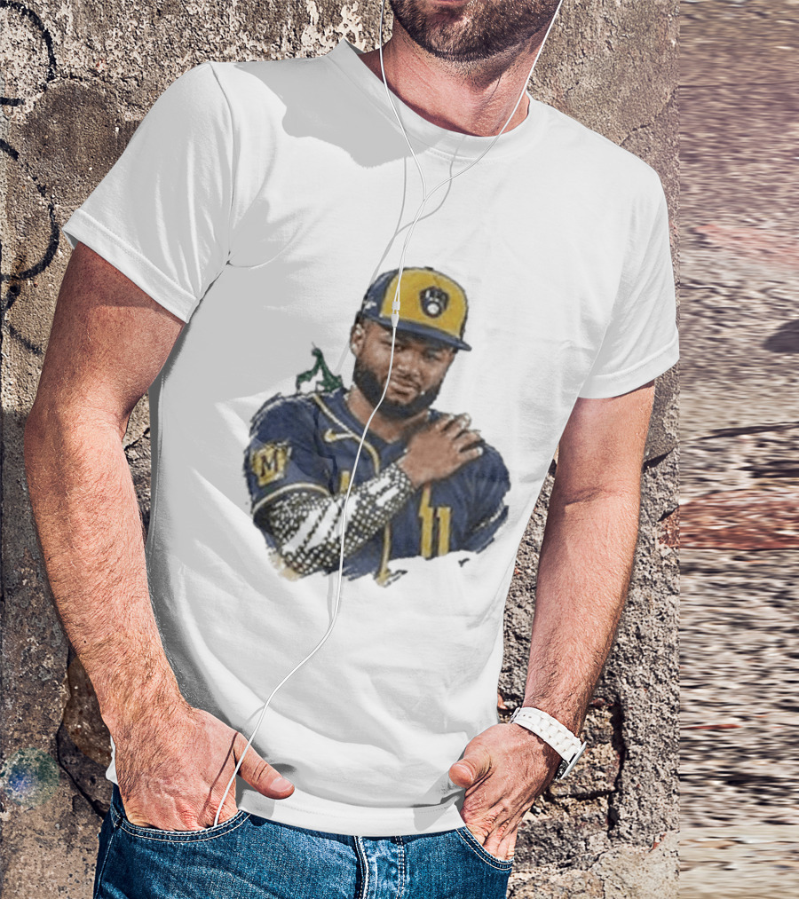 Milwaukee Brewers Jackson Chourio Praying Mantis NLCS 2026 Baseball T-Shirt