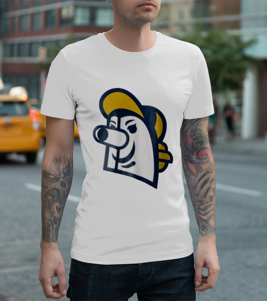Los Angeles Dodgers West Coast Baseball Bear T-Shirt