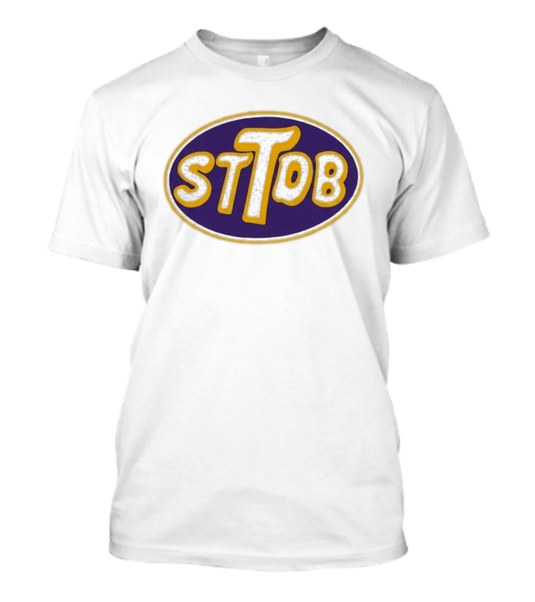 LSU Tigers STTDB Purple And Gold Oval Letters T-Shirt